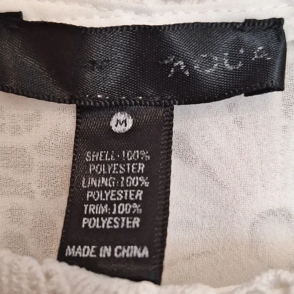 White floral tank top - Picture 5 of 5